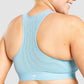 GYMSHARK LIGHTWEIGHT HIGH SUPPORT TURQUOISE BLUE LIEMENĖLĖ
