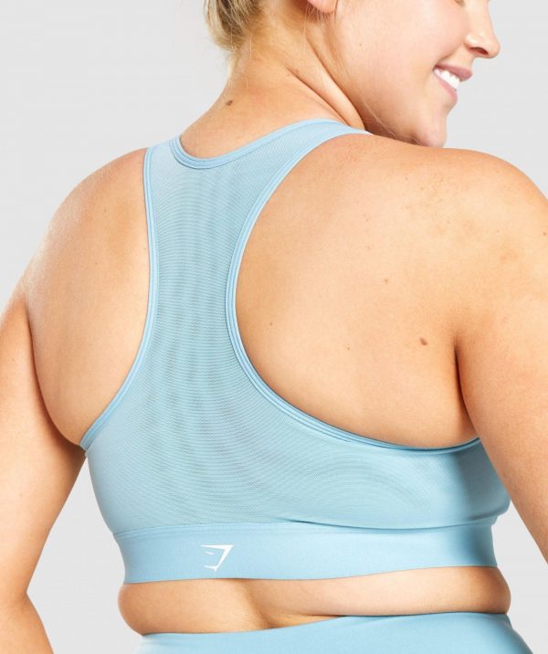 GYMSHARK LIGHTWEIGHT HIGH SUPPORT TURQUOISE BLUE LIEMENĖLĖ