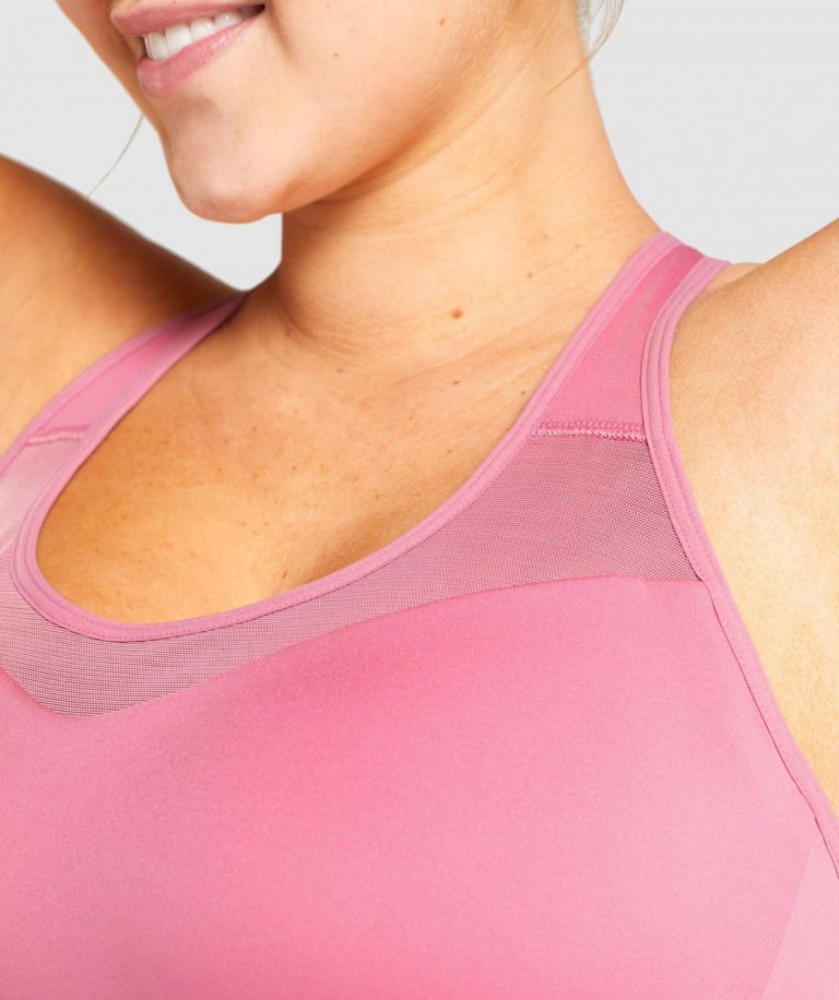 GYMSHARK OPEN BACK TRAINING PINK LIEMENĖLĖ
