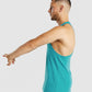 GYMSHARK SHARKHEAD INFILL STRINGER OCEAN BLUE SPORTINĖ PALAIDINĖ