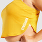 GYMSHARK PULSE CROP TOP YELLOW SPORTINĖ PALAIDINĖ