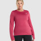 GYMSHARK TRAINING LONG SLEEVE TOP RED SPORTINĖ PALAIDINĖ