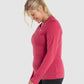 GYMSHARK TRAINING LONG SLEEVE TOP RED SPORTINĖ PALAIDINĖ