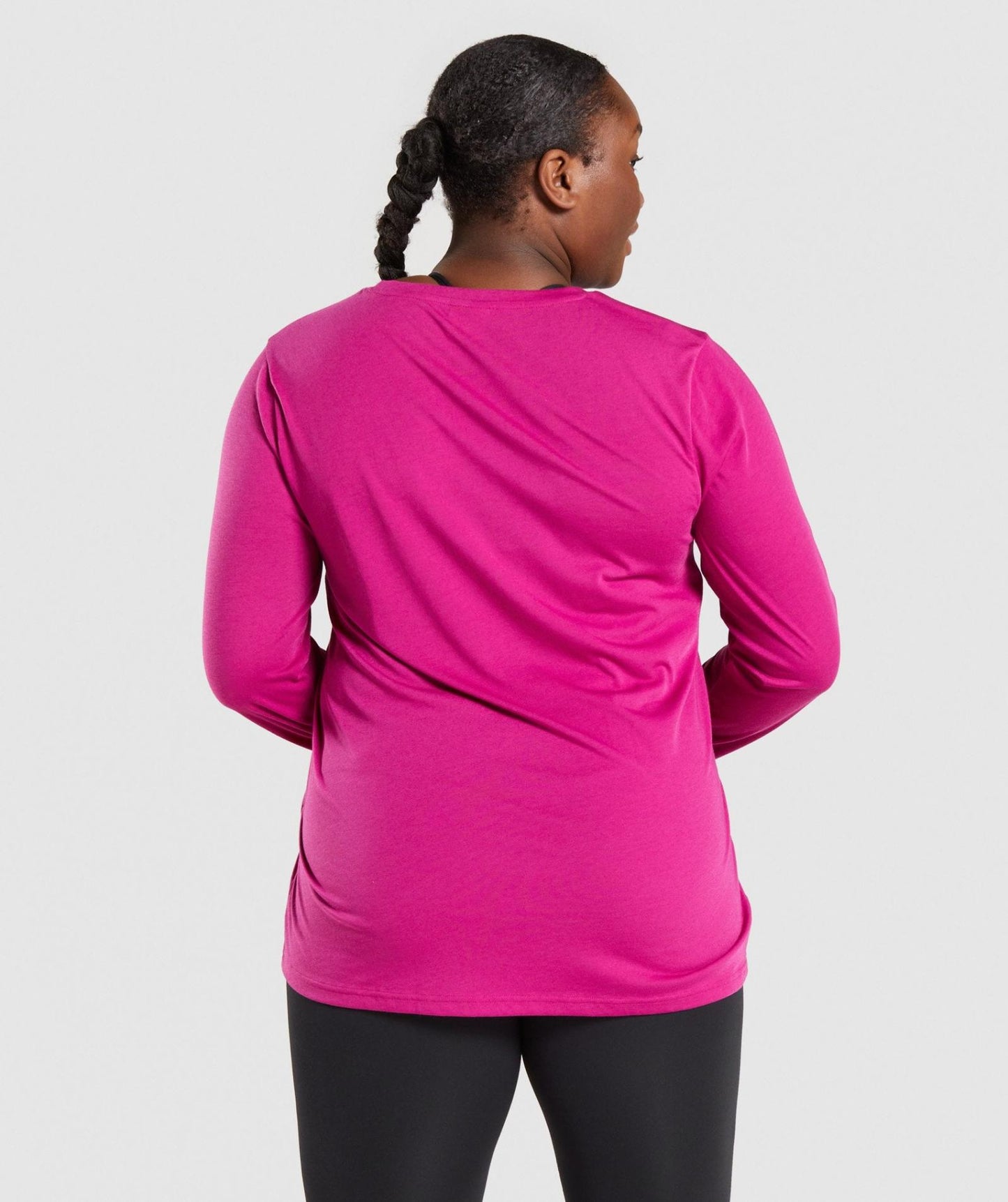 GYMSHARK TRAINING OVERSIZED PINK SPORTINĖ PALAIDINĖ