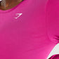 GYMSHARK TRAINING OVERSIZED PINK SPORTINĖ PALAIDINĖ