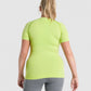 GYMSHARK VITAL SEAMLESS T-SHIRT YELLOW MARL SPORTINĖ PALAIDINĖ