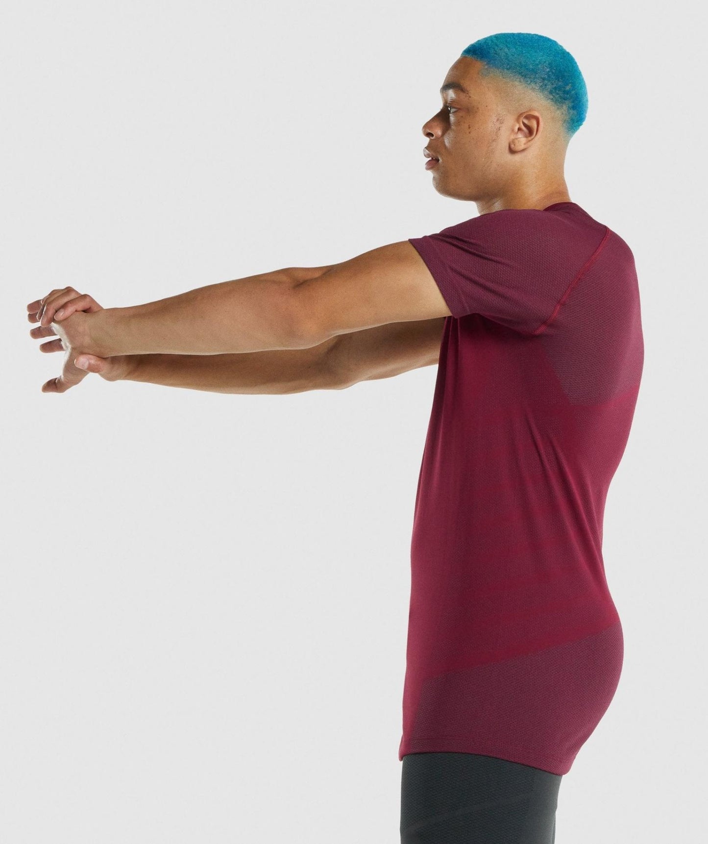 GYMSHARK 315 SS CHERRY RED SPORTINĖ PALAIDINĖ