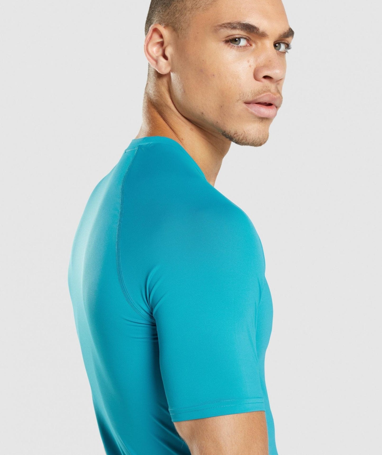 GYMSHARK ELEMENT BASELAYER ELECTRO BLUE SPORTINĖ PALAIDINĖ