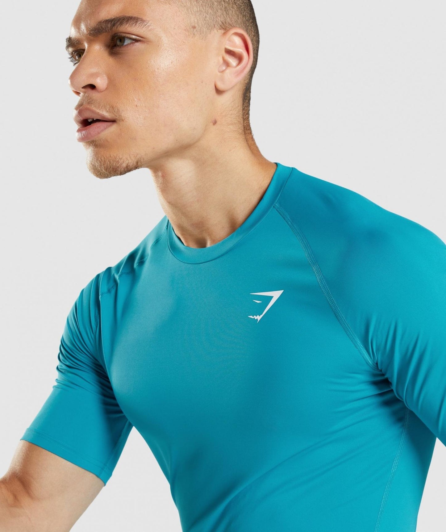 GYMSHARK ELEMENT BASELAYER ELECTRO BLUE SPORTINĖ PALAIDINĖ