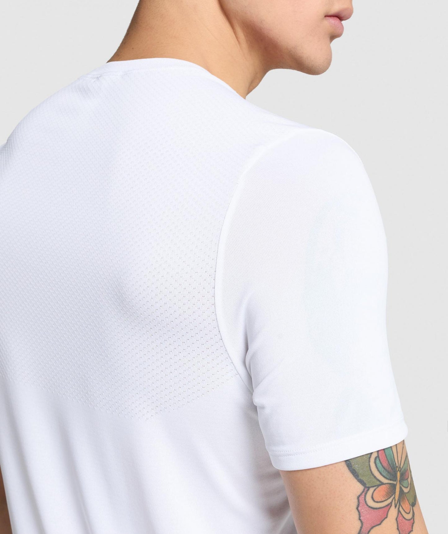 GYMSHARK VITAL WHITE SPORTINĖ PALAIDINĖ