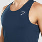 GYMSHARK CRITICAL 2.0 TANK NAVY SPORTINĖ PALAIDINĖ