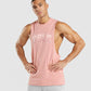 GYMSHARK GSLC DROP ARM TANK BABY PINK SPORTINĖ PALAIDINĖ
