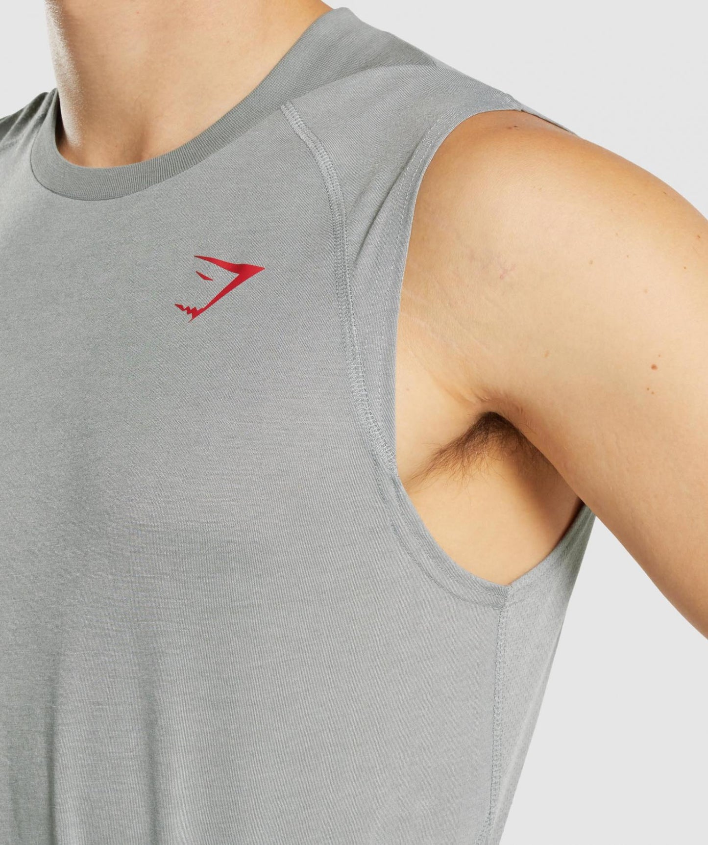 GYMSHARK HYPER POWER TANK GREY SPORTINĖ PALAIDINĖ