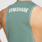 GYMSHARK RECESS TANK GREEN SPORTINĖ PALAIDINĖ