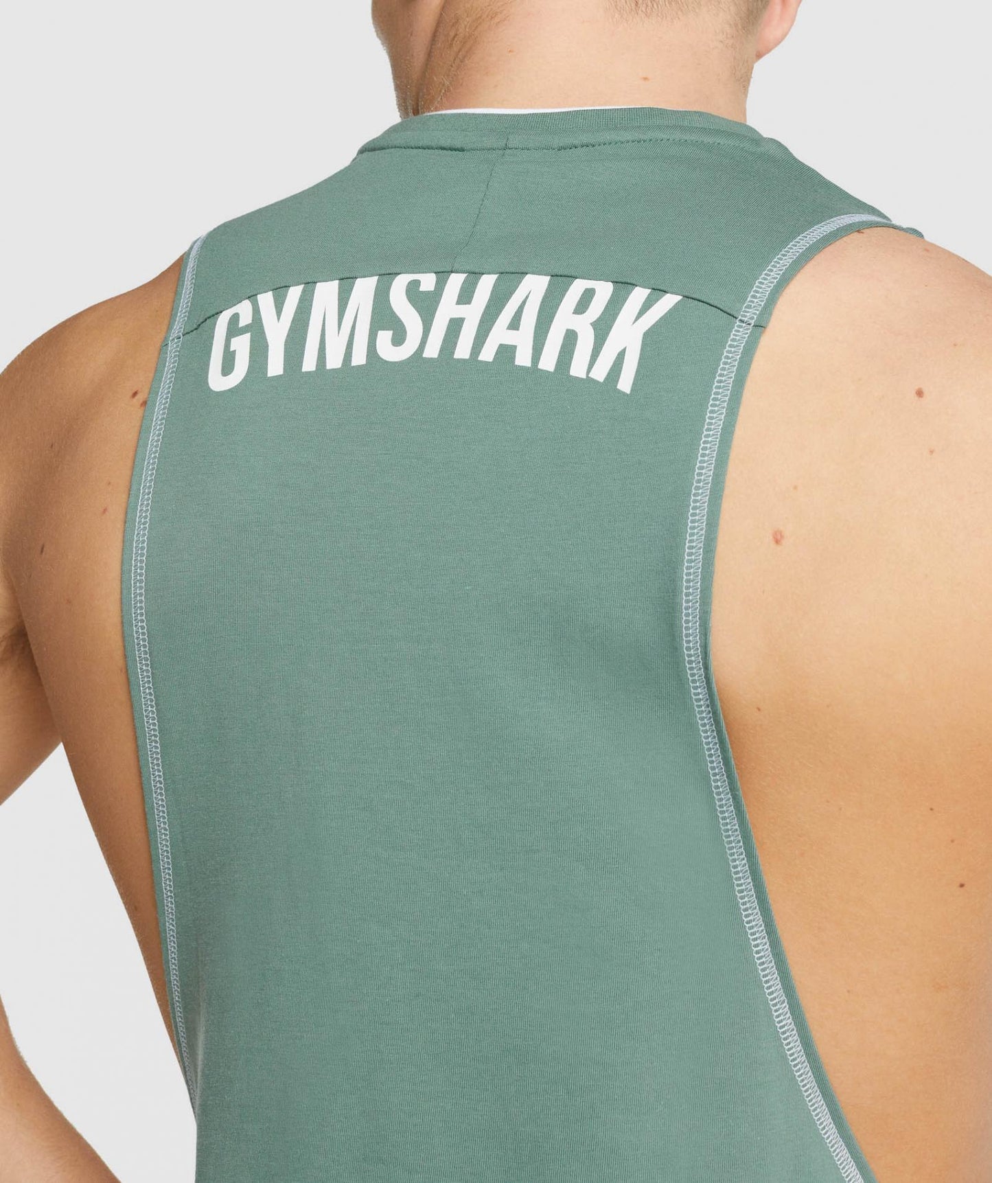 GYMSHARK RECESS TANK GREEN SPORTINĖ PALAIDINĖ