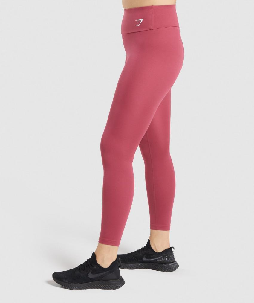 GYMSHARK TRAINING FULL LENGTH DARK PINK TAMPRĖS